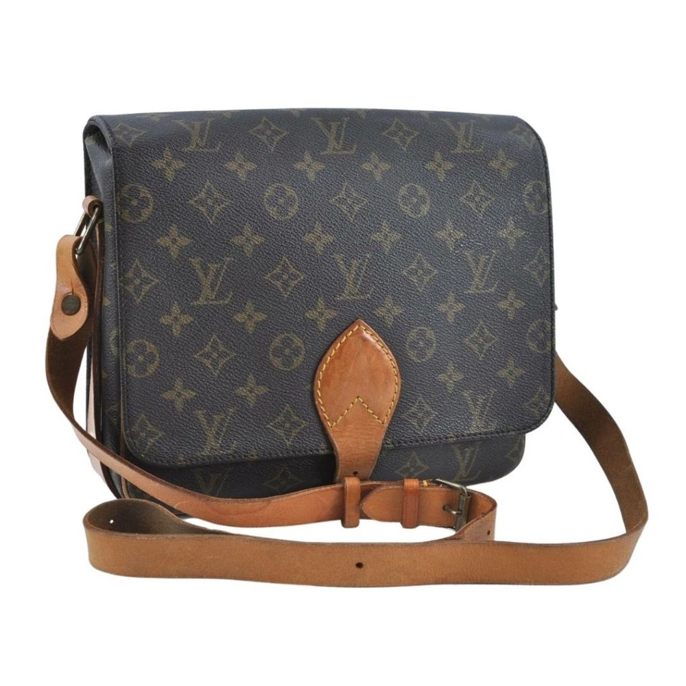 Auth Louis Vuitton Cartouchiere Gm #34048L39B